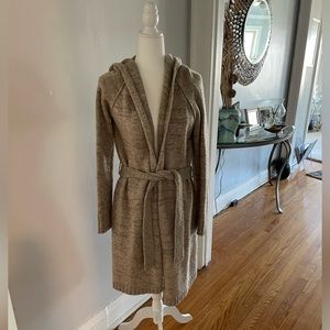 DKNY CITY hooded sweater coat